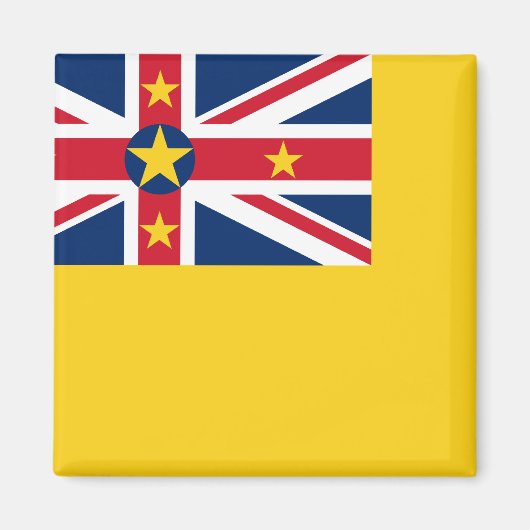 Niue, Neuseeland Magnet (Vorne)