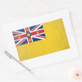Niue Rechteckiger Aufkleber (Umschlag)