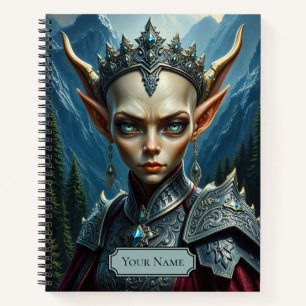 Nivalis Mountain Queen Dark Fantasy Gebundene Ausg Notizblock