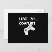 Niveau30 komplette lustige feiertagspostkarte (Vorne/Hinten)