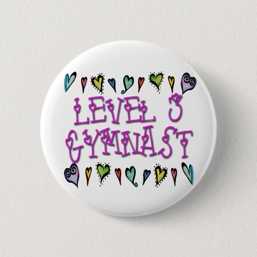 Niveau3 Gymnastherzen Button (Vorderseite)