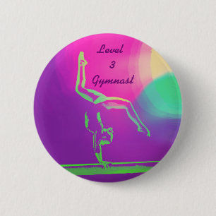 Niveau3 Gymnastknopf Button