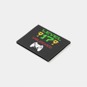 Niveau 17 entriegelte 17. post-it klebezettel (angewinkelt)