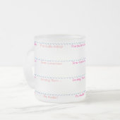 Niveau der Bewusstseins-mattierten Tasse (Vorderseite Links)