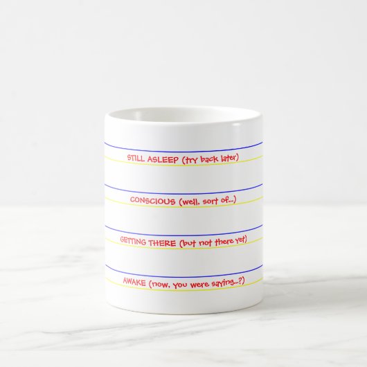 Niveau der Bewusstseins-verwandelnden Tasse (Mittel)