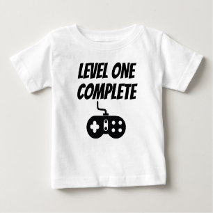 Niveau eins komplett baby t-shirt