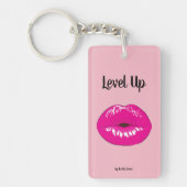 Niveau herauf Schlüsselkette Schlüsselanhänger (Vorderseite)