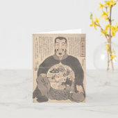 Niveaus von Sozialstatus - notecard Karte (Gelbe Blume)