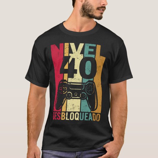 Nivel 40 desbloqueado, finalmente adulto, regalo T-Shirt (Vorderseite)