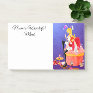 Nivens McTwisp auf cupcake Wonderland Post-it Klebezettel