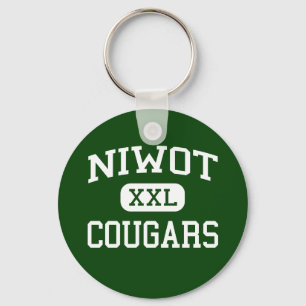 Niwot - Pumas - Highschool - Niwot Colorado Schlüsselanhänger