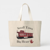 Niwot Small Town Big Heart Jumbo Tasche (Rückseite)