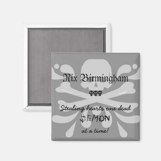 Nix Birmingham Magnet (Vorderseite/Rückseite)