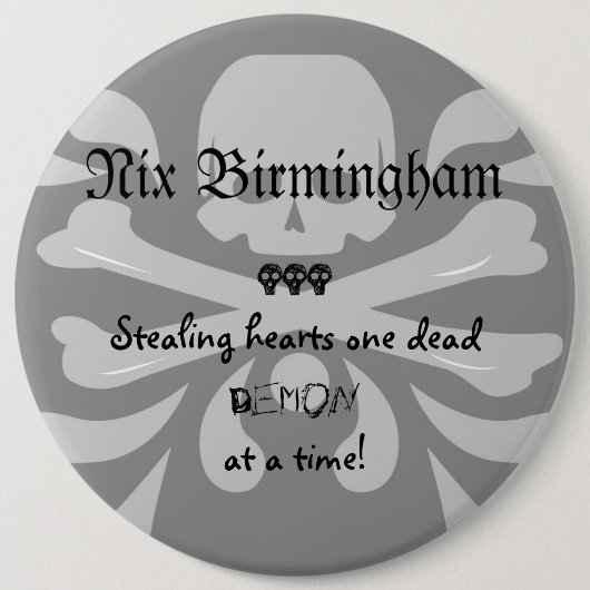 Nix-Knopf Button (Vorderseite)