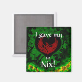 Nix Magnet (Vorderseite/Rückseite)