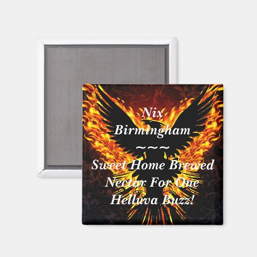 Nix Nectar Magnet (Vorderseite/Rückseite)