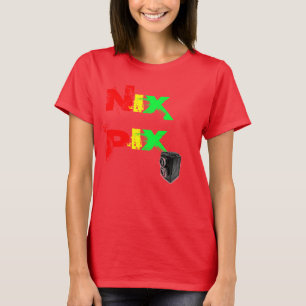 NIX PIX mit Vintager Kamera T-Shirt