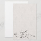 Nixe Briefpapier (Vorne/Hinten)