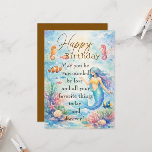 Nixe Karte (Vorderseite/Rückseite Beispiel)