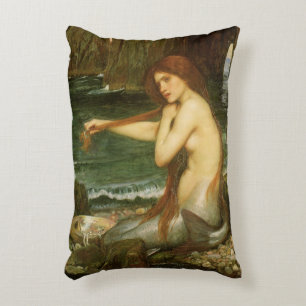 Nixe von John William Waterhouse Dekokissen