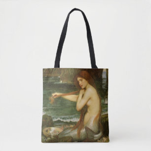 Nixe von John William Waterhouse Tasche