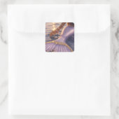 Nixen-Aufkleberbogen  Quadratischer Aufkleber (Tasche)