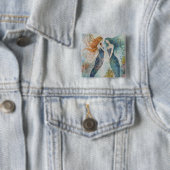 Nixen in Aquarell Button (Beispiel)