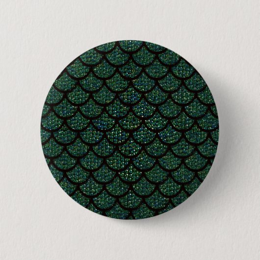Nixie in Glitzerlook Button (Vorderseite)