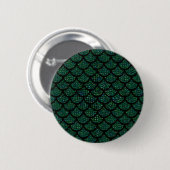 Nixie in Glitzerlook Button (Vorne & Hinten)