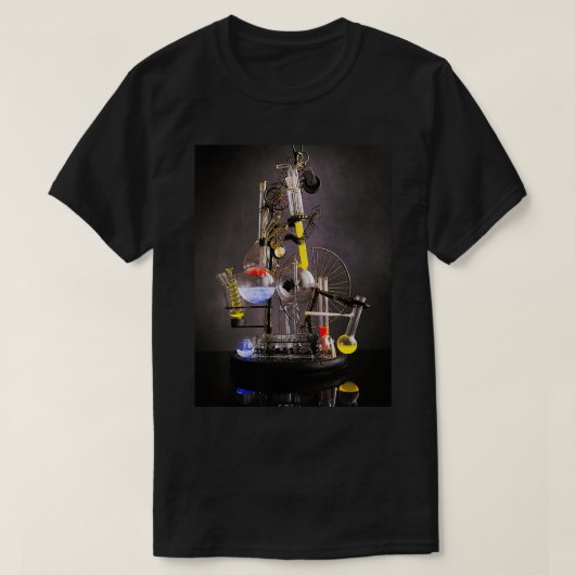 Nixie valve calendar year 2022 with luminous ampou T-Shirt (Design vorne)