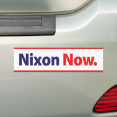 Nixon 1972 kämpfen jetzt Autoaufkleber (Auf Auto)