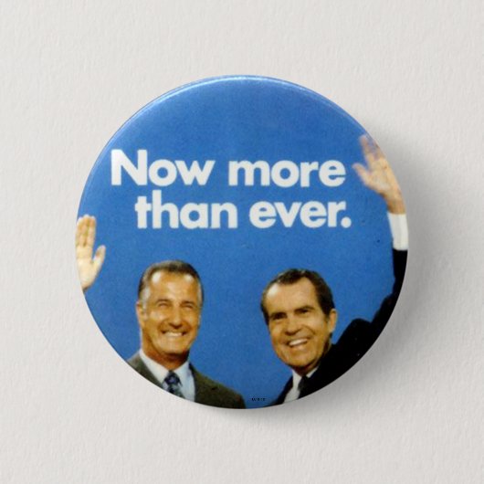 Nixon-Agnew jugate - Knopf Button (Vorderseite)