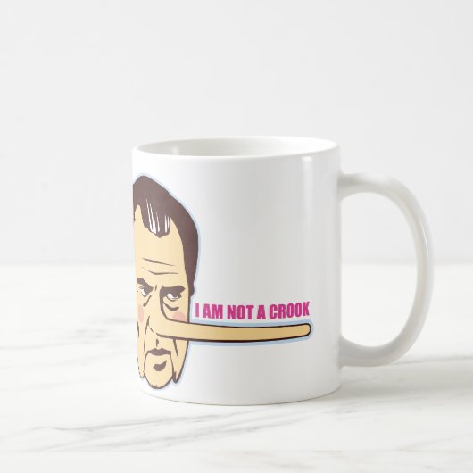 Nixon, bin ich nicht ein Schwindler Kaffeetasse (Rechts)