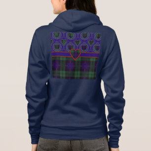Nixon-Clan karierter schottischer Kilt Tartan Hoodie