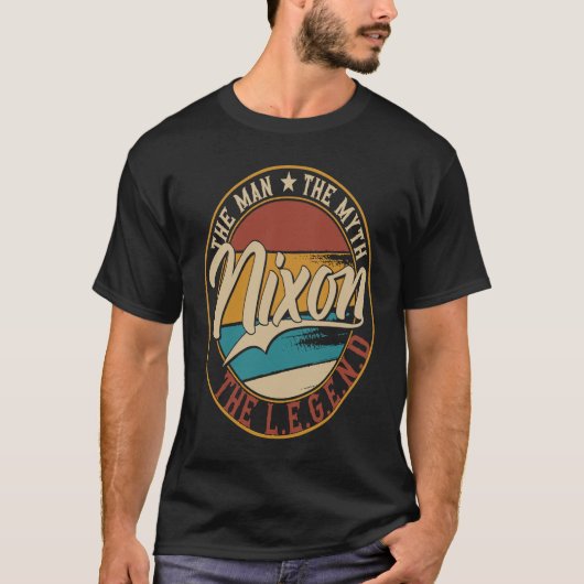 Nixon Der Mann der Mythos die Legende T-Shirt (Vorderseite)