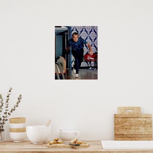 Nixon der Typ Poster (Küche)