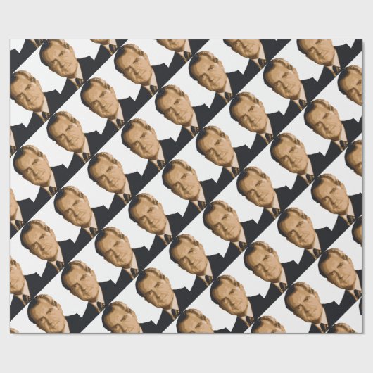 Nixon Head Geschenkpapier (Flach)