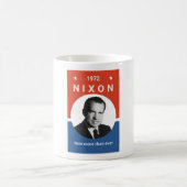Nixon - jetzt mehr als überhaupt - 1972 kaffeetasse (Mittel)