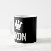Nixon King Crown Name für Nixon Kaffeetasse (Vorderseite Links)