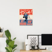 Nixon, Mitrollen Poster (Heimbüro)