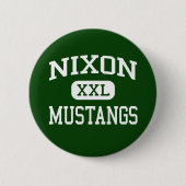 Nixon - Mustangs - Highschool - Laredo Texas Button (Vorderseite)