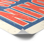 Nixon, Roll with Poster (Ecke)