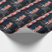 Nixon und kein Crook-Zitat Geschenkpapier (Ecke)