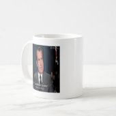 Nixon und kein Crook-Zitat Kaffeetasse (Vorderseite Links)