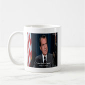 Nixon und kein Crook-Zitat Kaffeetasse (Links)