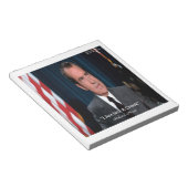 Nixon und kein Crook-Zitat Notizblock (angewinkelt)