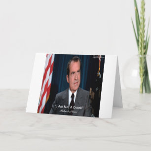 Nixon und kein Krokodil Karte