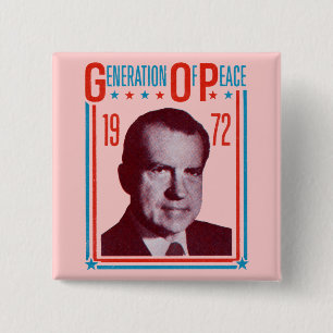 Nixonpräsidentenkampagne 1972 button