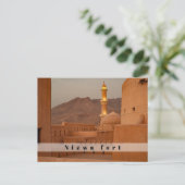 Nizwa Fort Postcard Postkarte (Stehend Vorderseite)