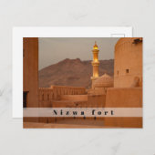 Nizwa Fort Postcard Postkarte (Vorne/Hinten)